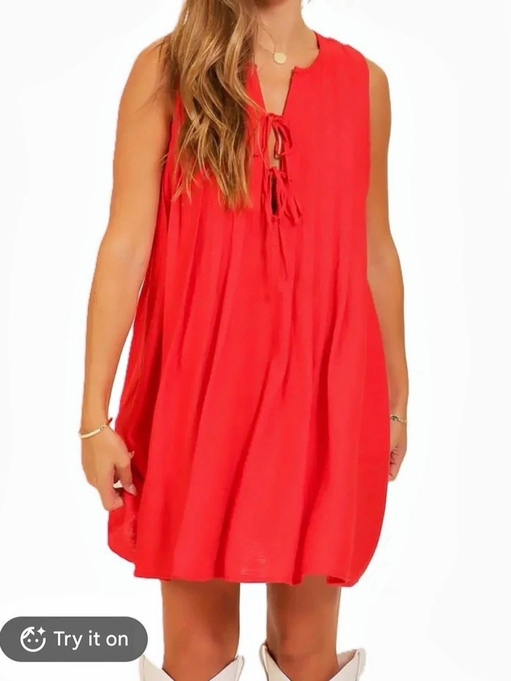 Mini Dress Red